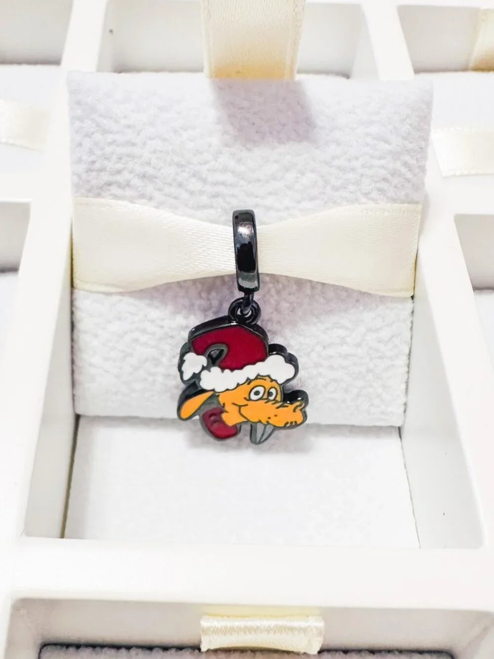 925 Sterling Silver The Grinch Max the Dog Charm Fits Pandora Bracelets